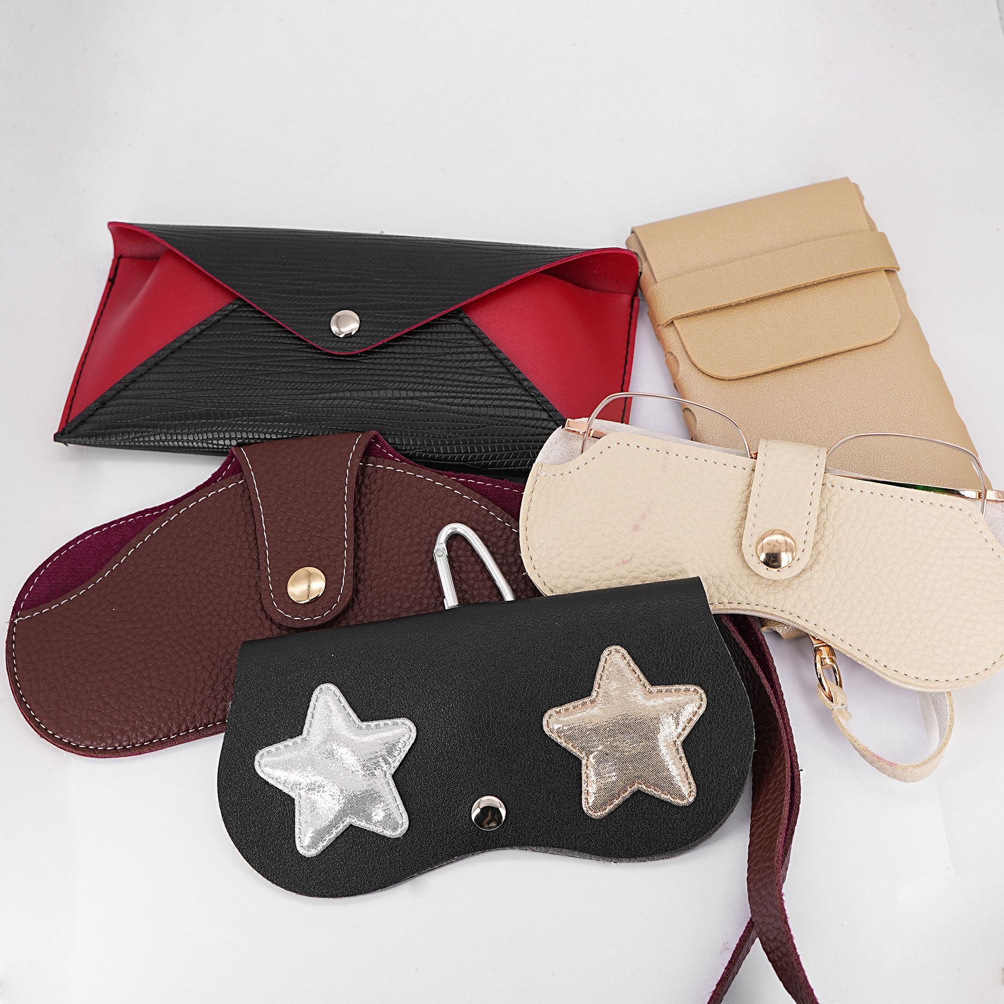 Spectacle Case Custom Leather Eyeglass Case | OEM Manufacturer of Design Your Perfect ...