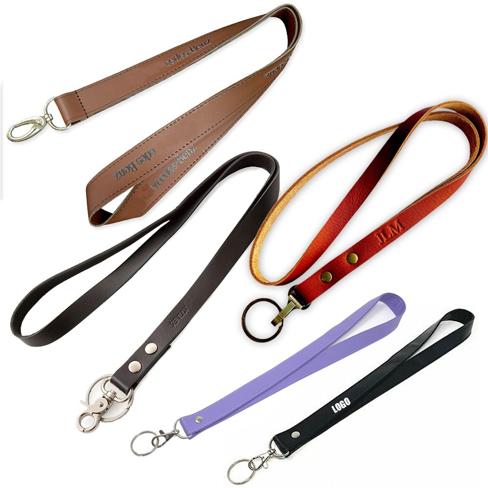Custom Leather Lanyard | OEM Manufacturer of Create a Unique Identity ...