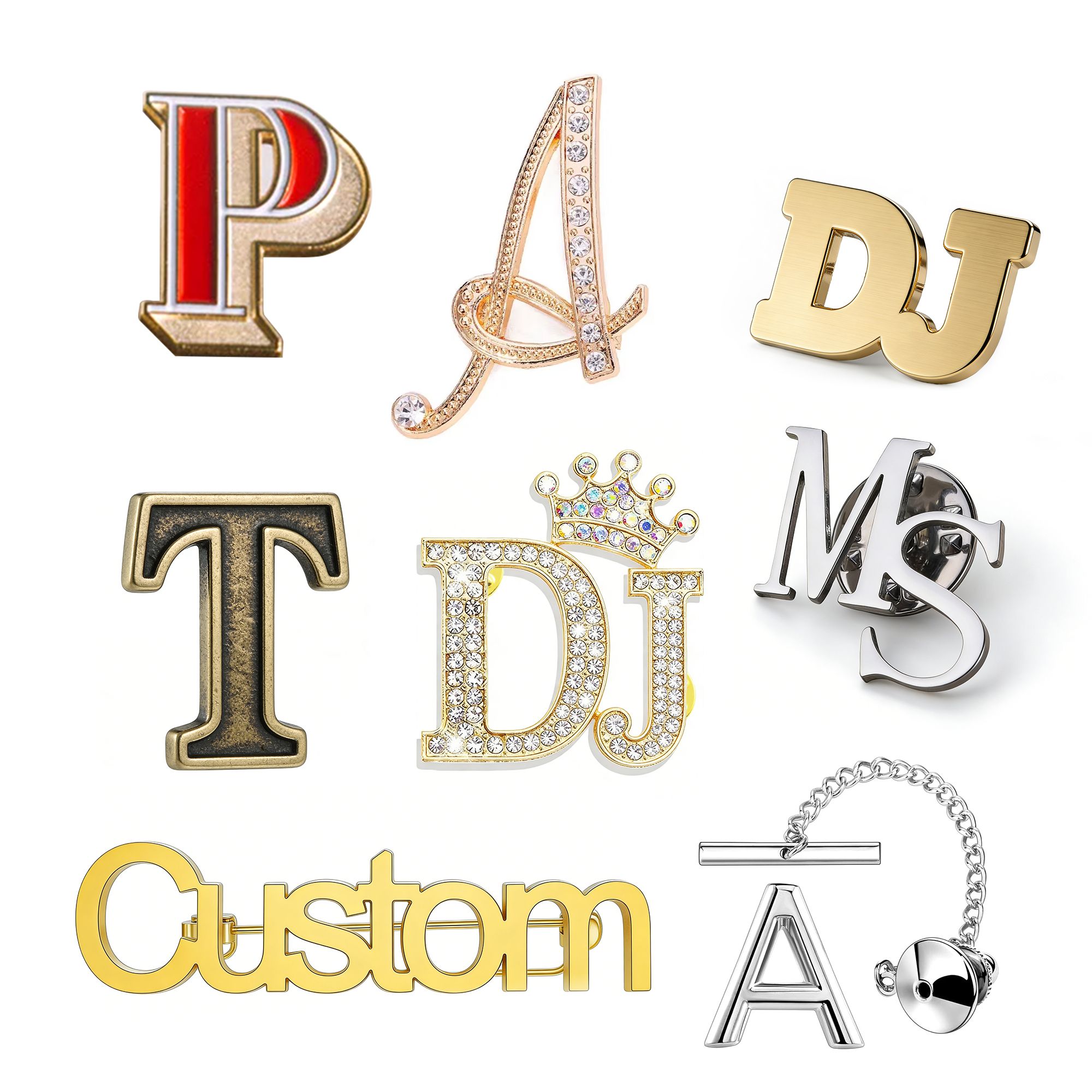Pin Em Letras Pins de Letras Personalizados | Fabricante OEM de Fábrica OEM ...