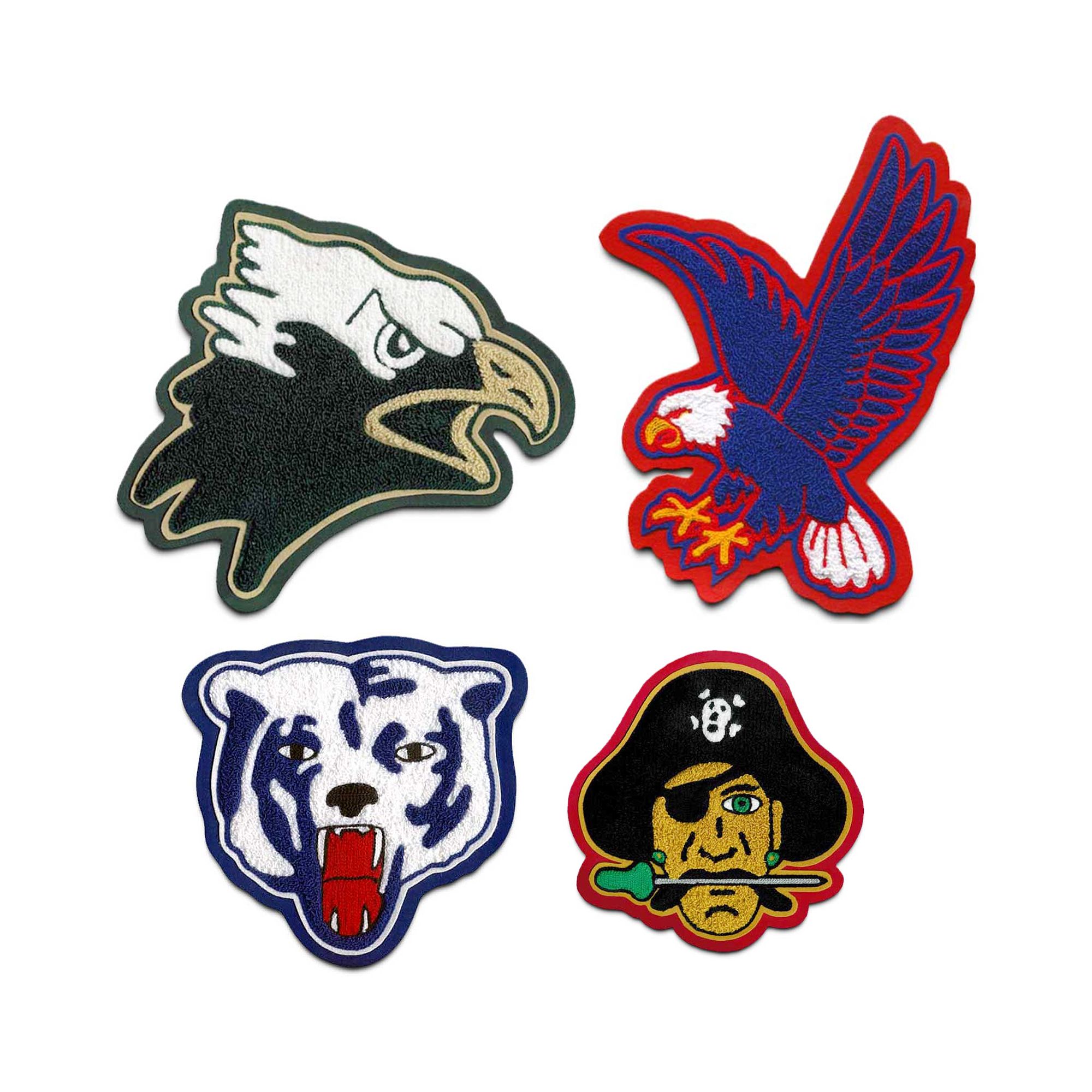 Custom Mascot Chenille Patch Tailored Corporate Gift Solutions to