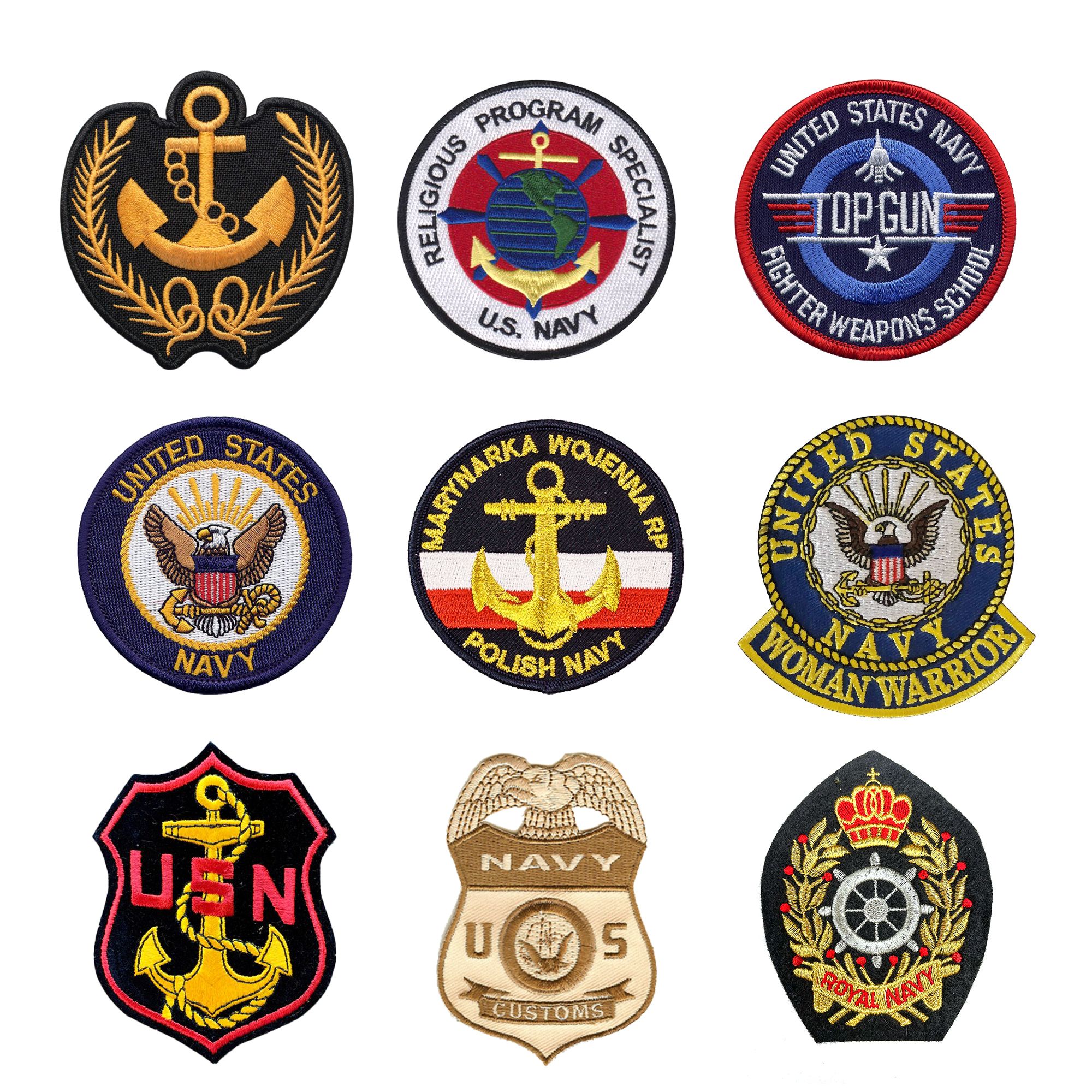 Custom Navy Patch – Custom, Durable, Fast Delivery