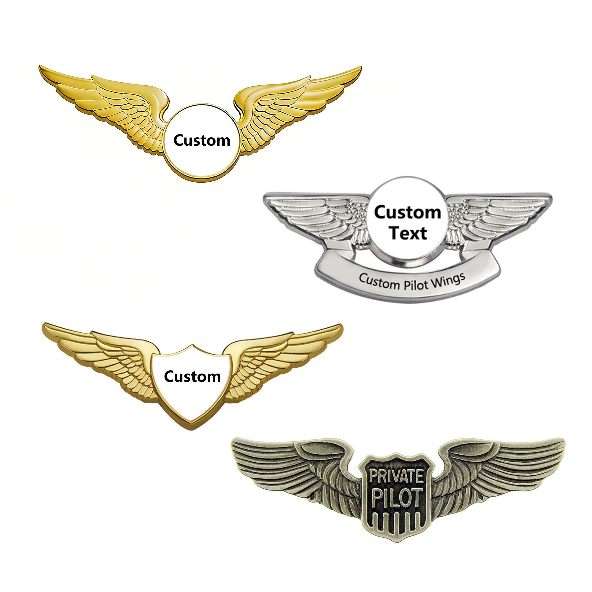 Pin de Asa de Piloto Personalizado | Fabricante OEM de Pins de Asa de ...