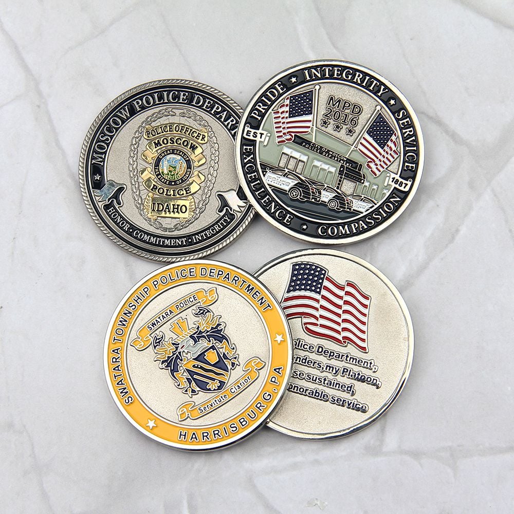 Custom Police Challenge Coin | Tailored Corporate Gift Solutions to ...