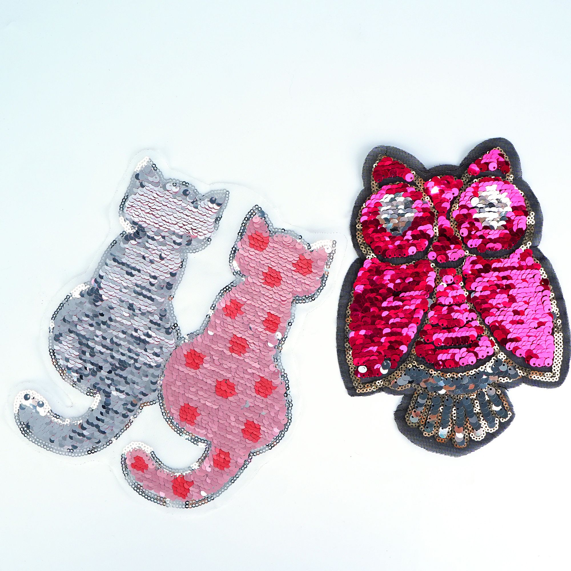 Custom Reversible Sequin Embroidery Patches | OEM Manufacturer of ...