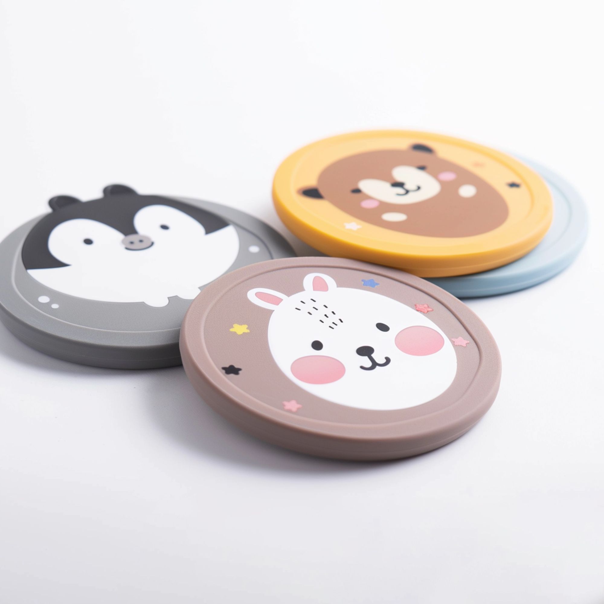 Custom Rubber Coaster | OEM Manufacturer of Personalized PVC Drink Mats ...