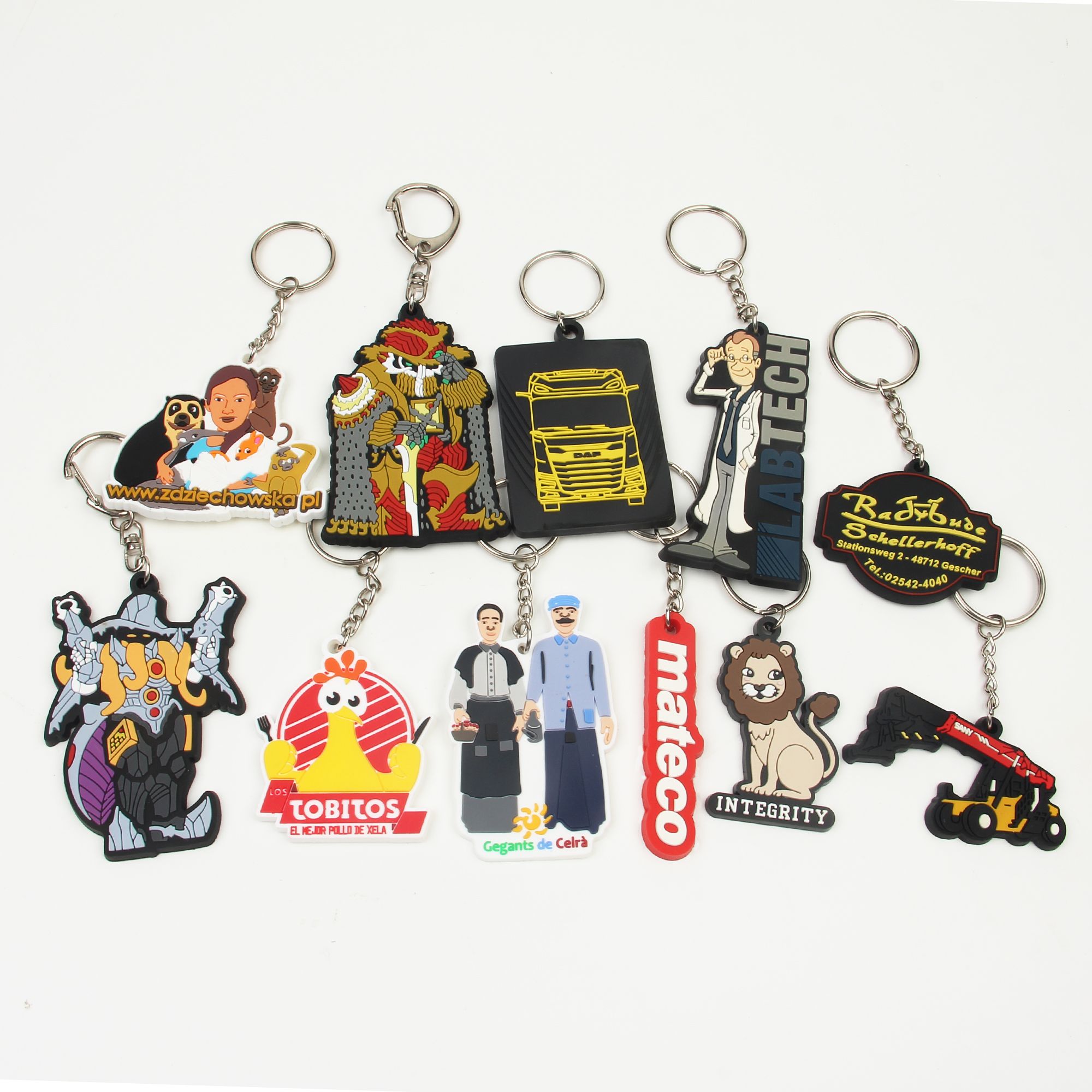Custom Rubber Keychain | OEM Manufacturer of Customize with soft pvc ...