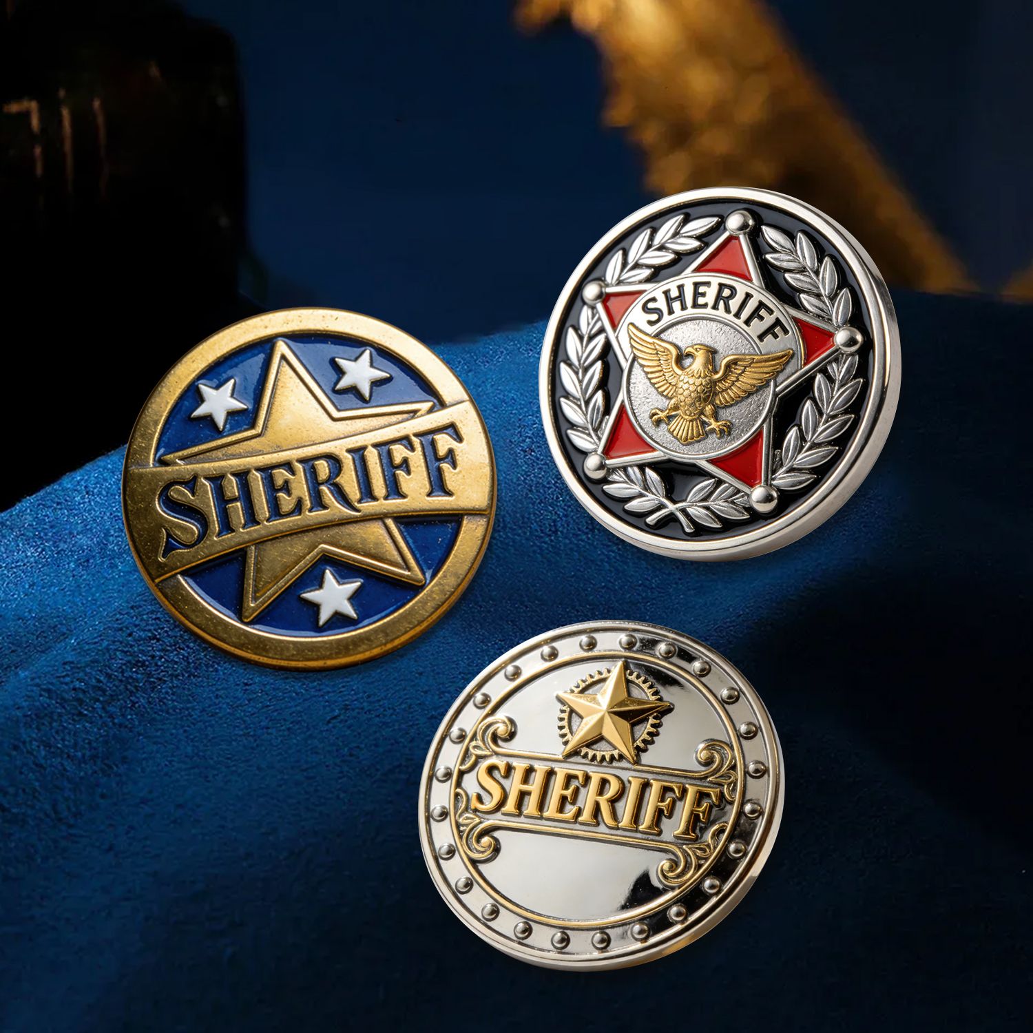 Custom Sheriff Badge | OEM Manufacturer of Custom Sheriff Pins Factory ...
