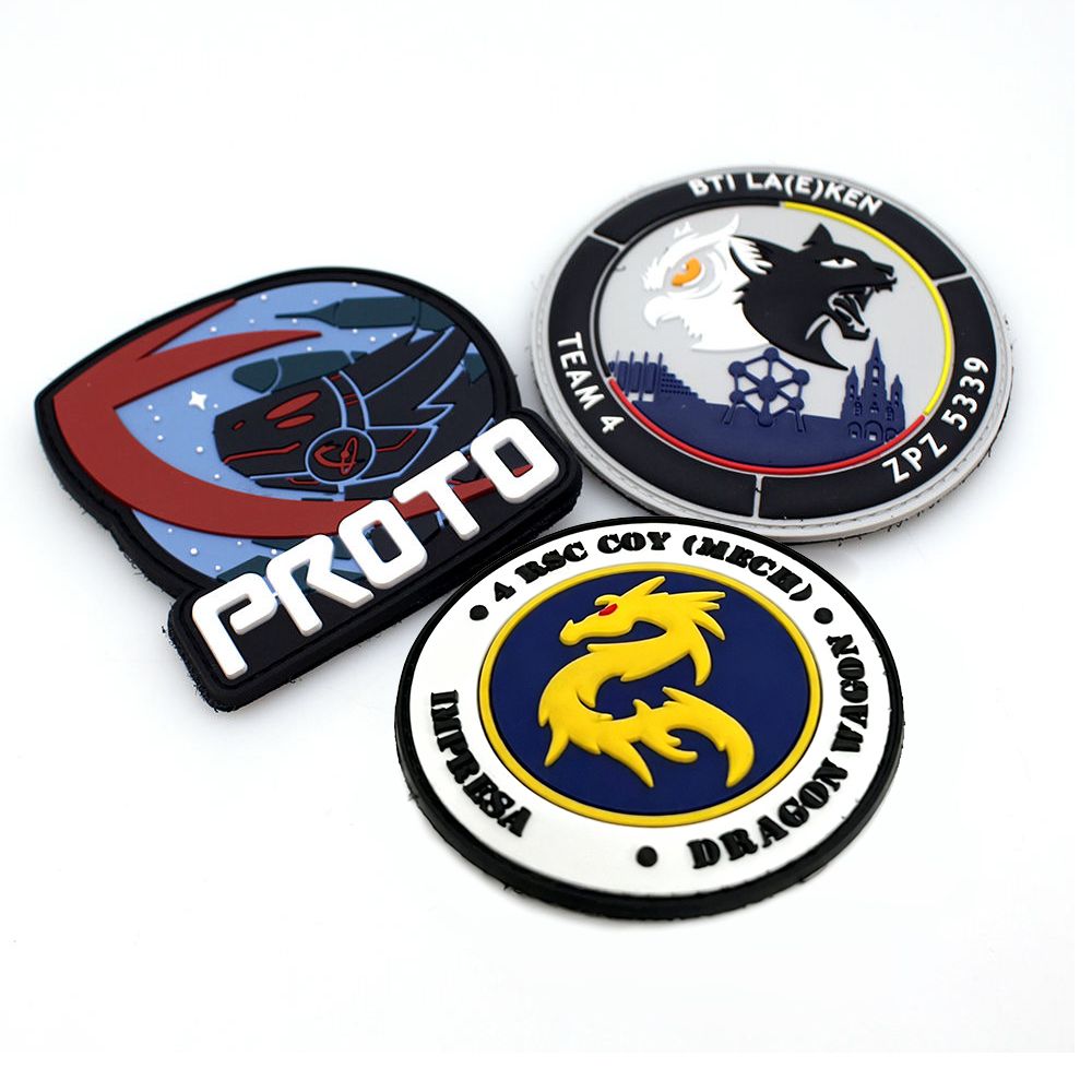 Custom Soft PVC Patch | OEM Manufacturer of Durable & Versatile Custom ...