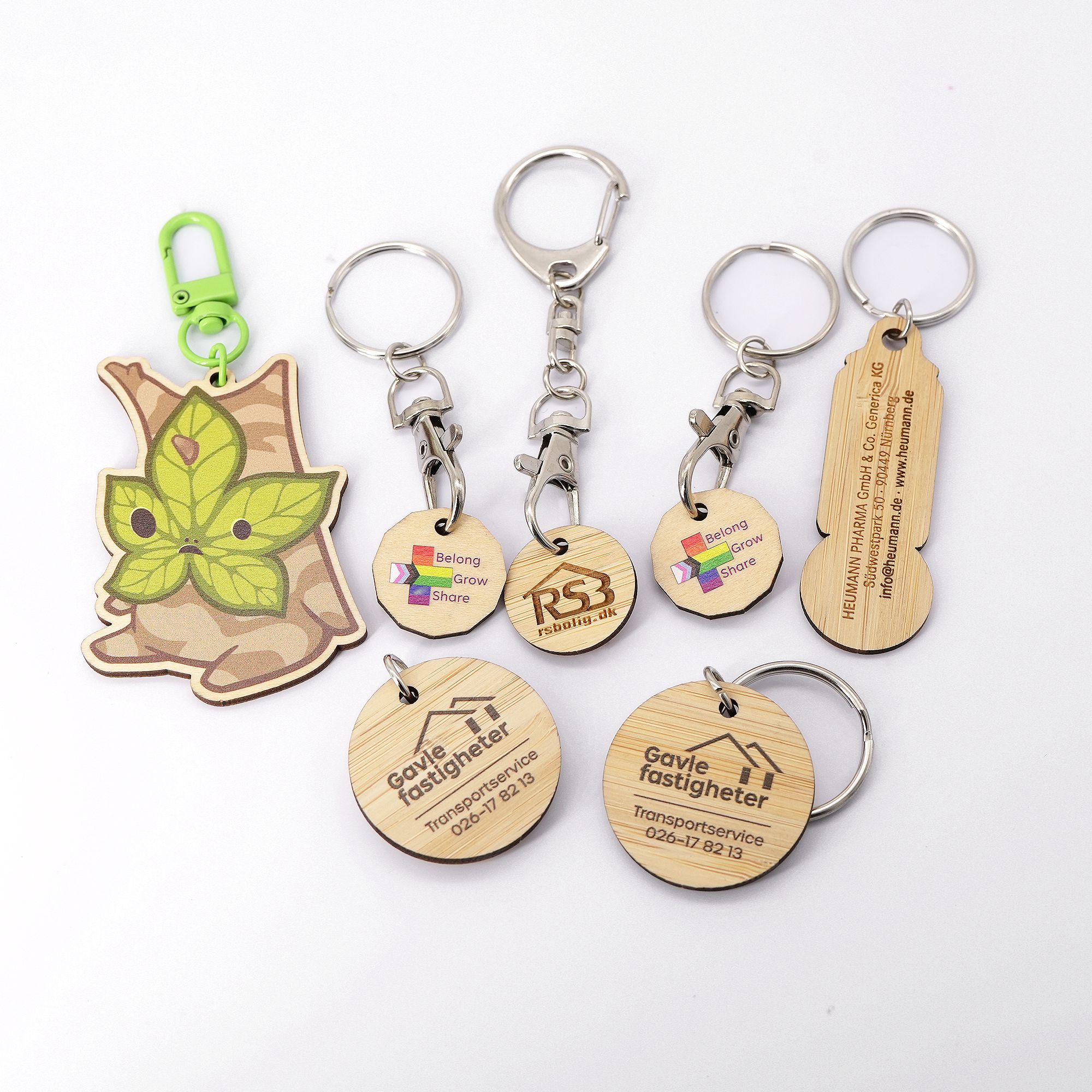 Keychain Promote Custom Wooden Keychain | OEM Manufacturer of Promote Your Brand With ...