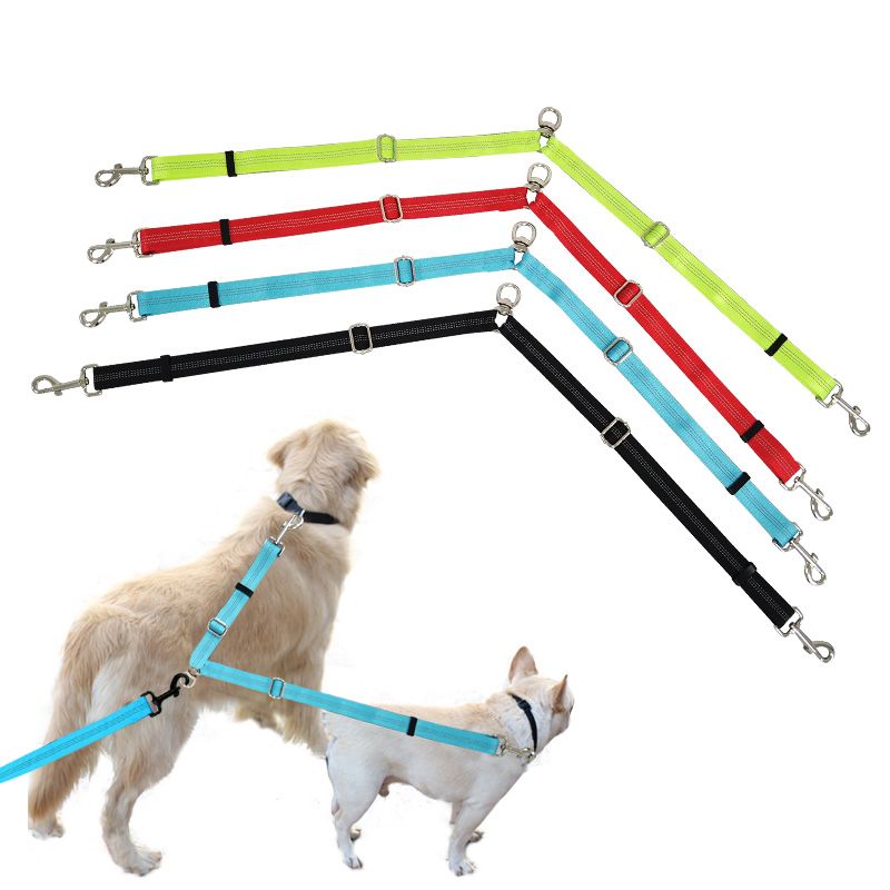 Wholesale Reflective Double Dog Leash Tailored Corporate Gift