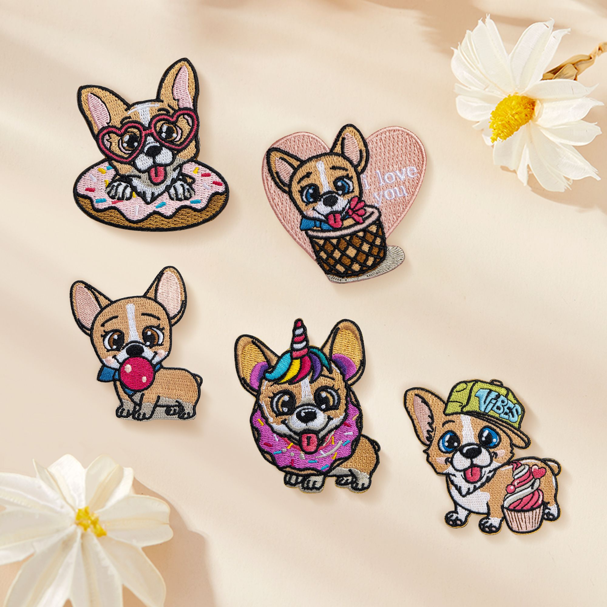 Patches para roupas de cachorro com preço acessível