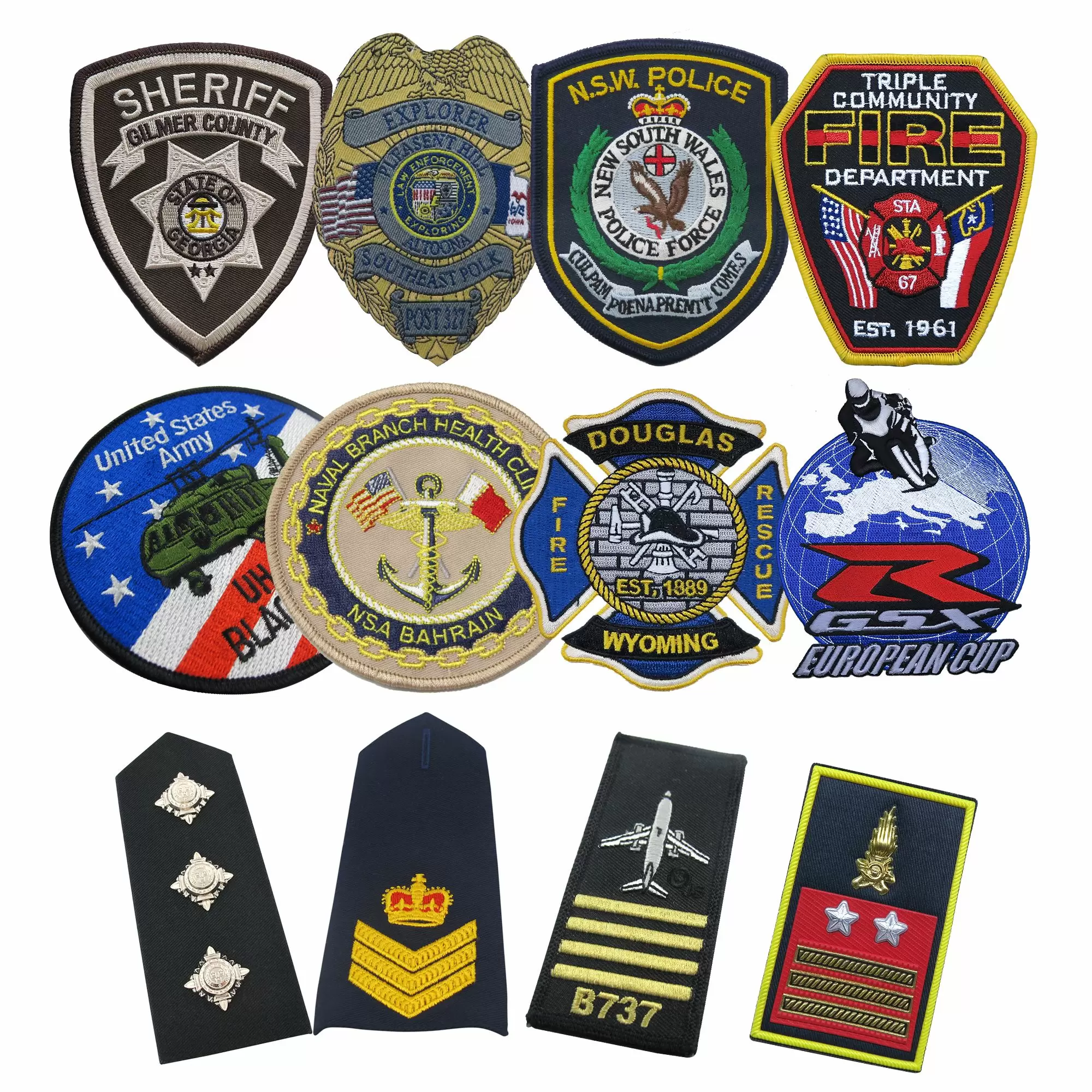 Different Types of Embroidered Patches
