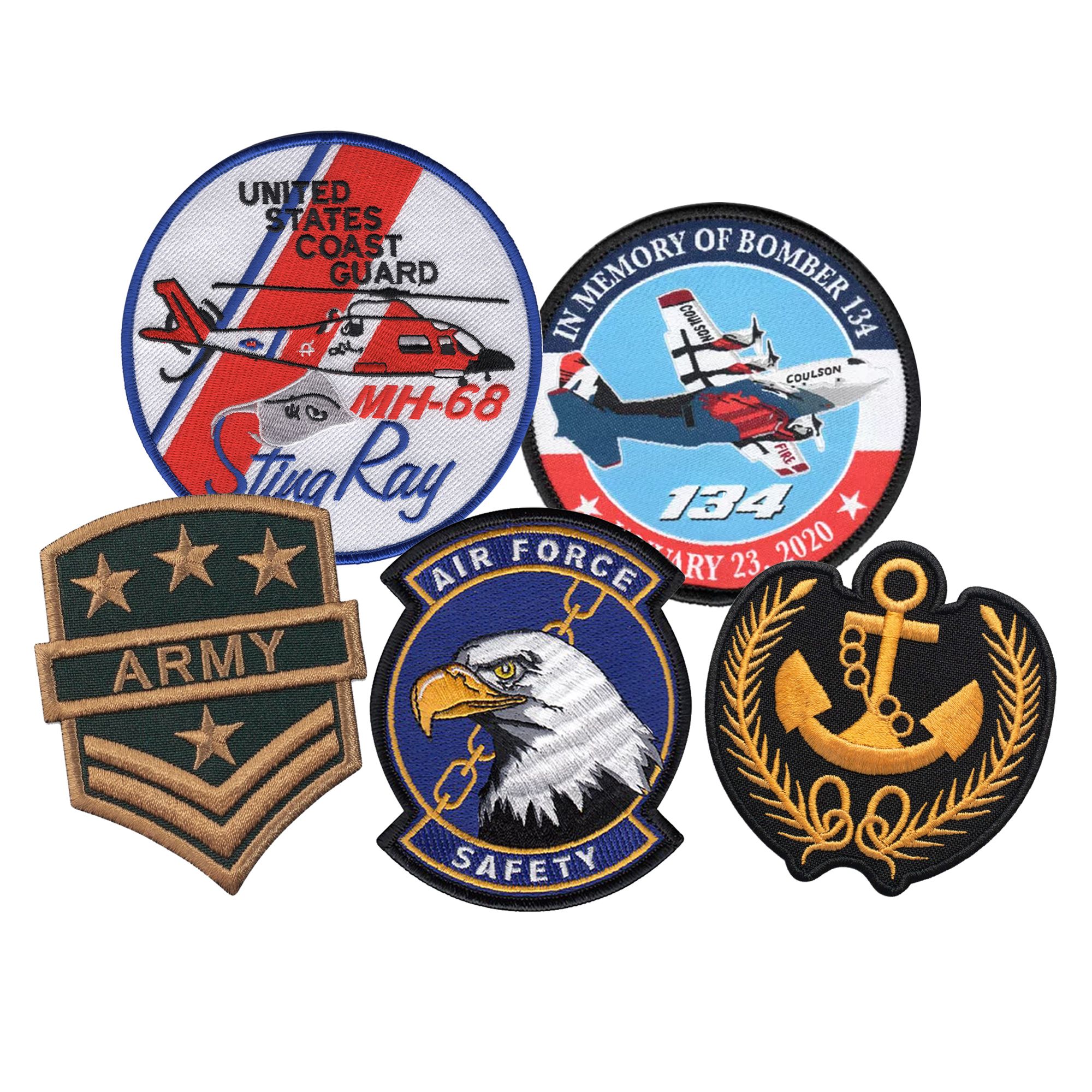 Unique Military Patches with Personalized Design