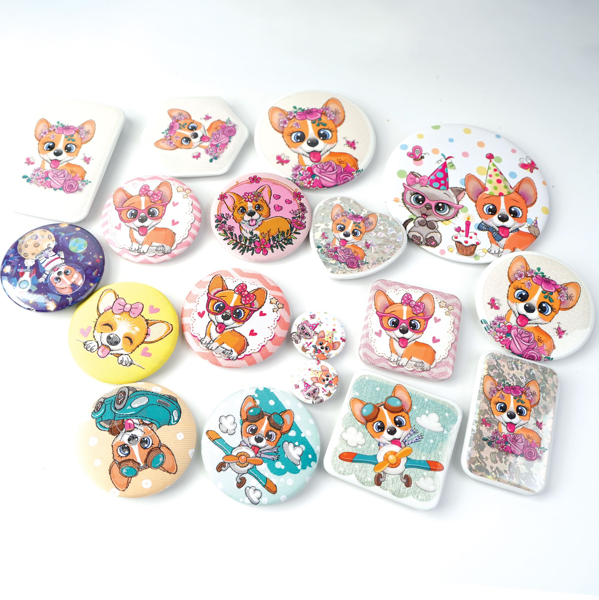 Ready-to-Ship Promotional Button Badges