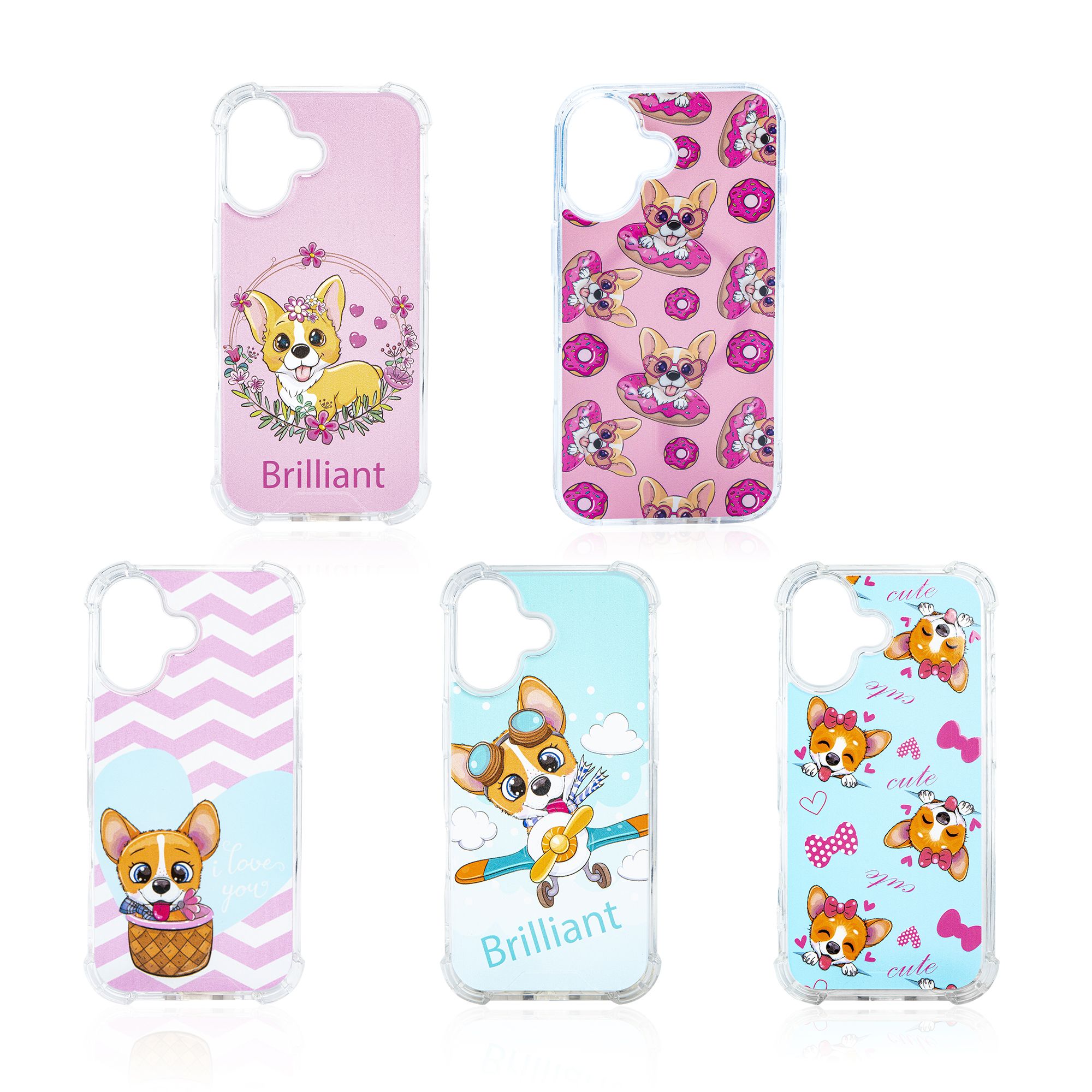 Custodia A Tracolla Per IPhone 13 Mini Con Cinturino In Corda - Cover Trasparente Morbida In TPU Con Cordino Regolabile Per Collo, Spalla O Polso, Design Unicorno