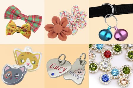 Whether the Decoration Accessories to Pattern Cat Collars Are Customizable?