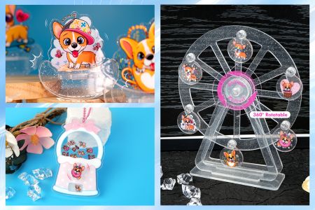 단순한 아크릴 장식이 아닙니다 — 상호작용적이고 재미있습니다.