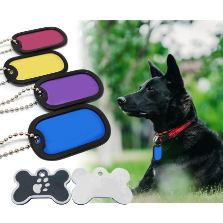 Exemplar Sinarum Colorum Aluminium Dog Tag.