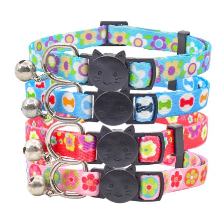 Vòng cổ mèo chống nước với chuông.