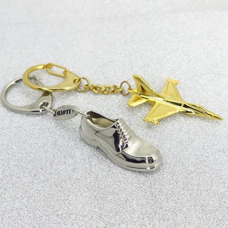 Maßgeschneiderter 3D-Schlüsselanhänger - Maßgeschneiderter Metall-3D-Schlüsselanhänger