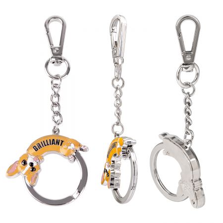 Tailored 3D Wrap Around Promotional Key Rings.