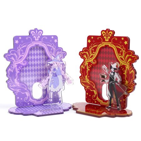 Moldura de Foto de Acrílico Personalizada. - Moldura de Acrílico em Formato Personalizado com Logo.