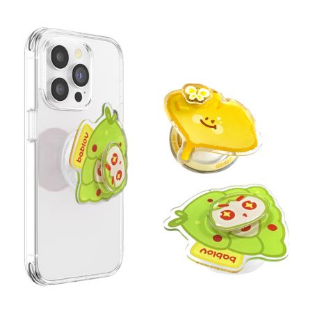 Supporto per telefono mobile girevole in acrilico su misura.