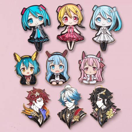 Pin de anime personalizado.