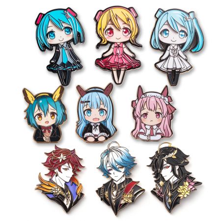 Custom Anime Pin - Personalized Anime Lapel Badges
