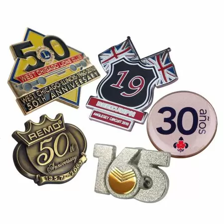 Custom Anniversary Souvenir Pin - Personalized Anniversary Souvenir Pins