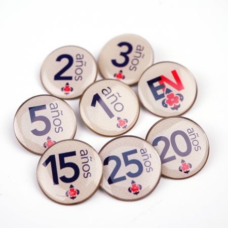 Tailored Anniversary Lapel Pins.