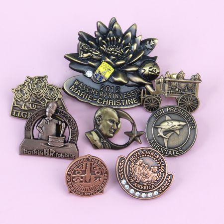 Custom Antique Pin - Antique & Vintage Lapel Pins Custom