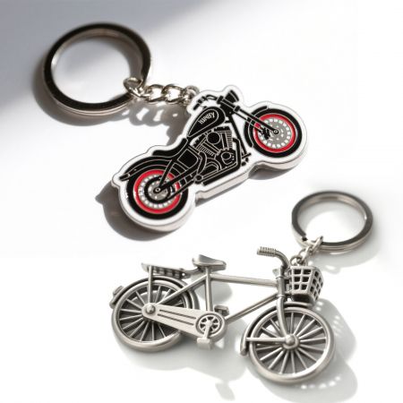Benutzerdefinierter Fahrrad Schlüsselanhänger - OEM Motorrad Schlüsselanhänger Fabrik