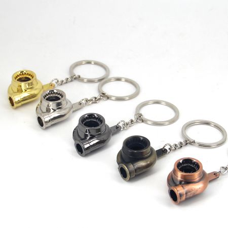 Portability of Custom Car Part Keychain.