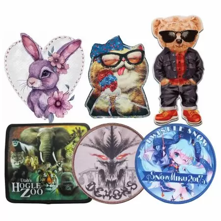Custom Cartoon Printed Patch - Custom Cartoon Design Printed Patch