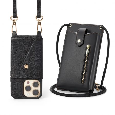 Custom Handy Crossbody Brieftasche - Leder Custom Crossbody-Handytasche