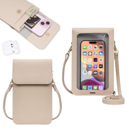 Markiertes Handy-Wallet Crossbody.