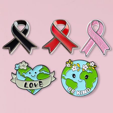 Custom Charity Pin - Custom Fundraising Badges