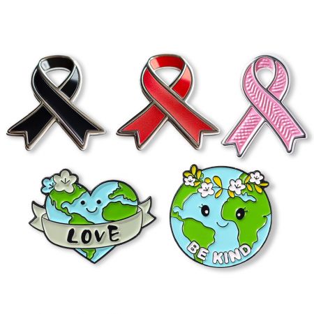 Custom Charity Pin - Custom Fundraising Badges