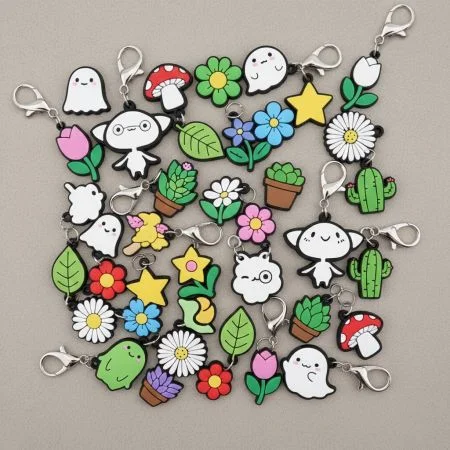 맞춤형 소프트 PVC 장식품.