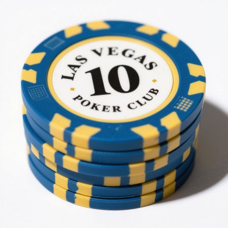 Personalisierte Ton-Casino-Poker-Chips.