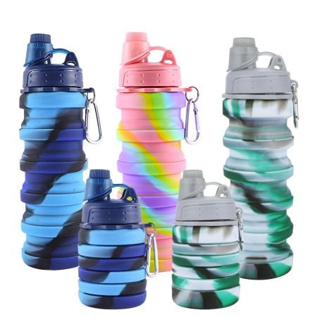 Leakproof Collapsible Water Bottles.