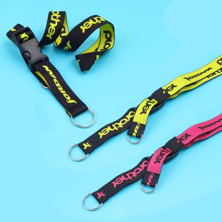 Benutzerdefinierter exklusiver Schnur-Seil-Lanyard.