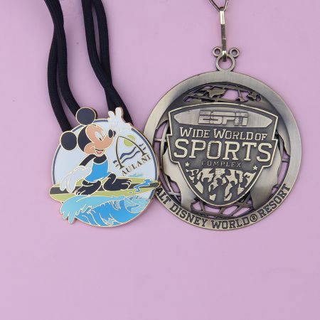 Custom Disney Commemorative Medals.