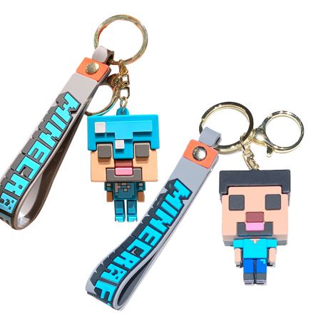 Резиновый брелок высокого качества.