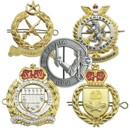 Custom Cut-out Badge - Custom Hollow Metal Badges