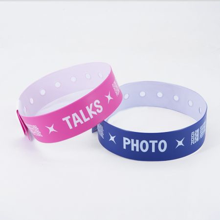 Lightweight PVC Vinyl Wristband