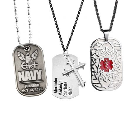 علامة كلب مخصصة - علامة هوية عسكرية مخصصة