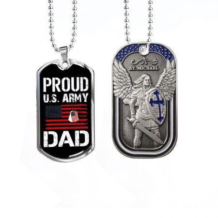 Bespoke Soldier Dog Tag.