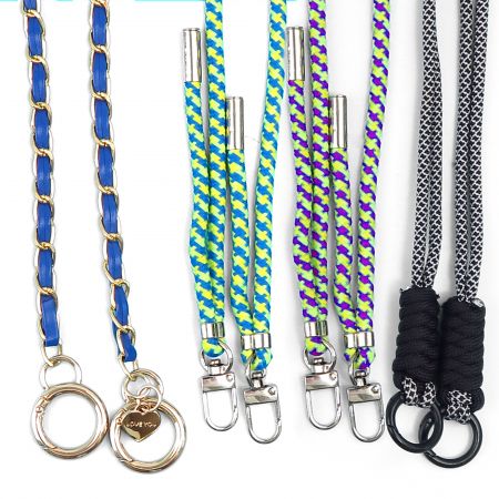 Custom Double Ended Lanyard - Custom Double Design Lanyard